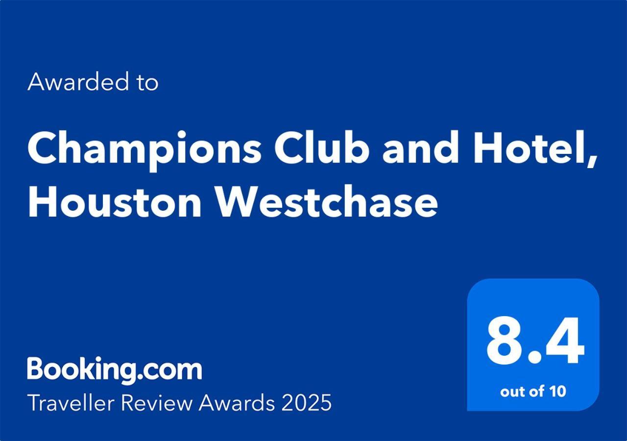Champions Club And Hotel, Houston Westchase Exterior foto